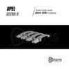 Opel Astra H Krom Kapı Kolu 4 Kapı 2004-2010 P, Çelik - Görsel 2