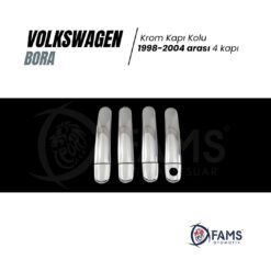 Alternative view of Vw Bora Krom Kapı Kolu 4 Kapı 1998-2004 Paslanmaz Çelik