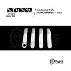 Alternative view of Vw Jetta Krom Kapı Kolu 4 Kapı 2006-2011 Arası P, Çelik