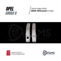 Alternative view of OPEL CORSA D 2006-2014 Kapı Kolu 2 kapı P.Çelik