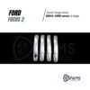 Ford Focus 2 Krom Kapı Kolu 4 Kapı 2004-2010 Arası Paslanmaz Krom Uyumlu - Görsel 2