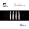 OPEL ASTRA J 2009-2015 Kapı Kolu 4 kapı P,Çelik SEDAN-HB-SW - Görsel 2
