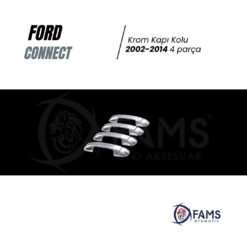Alternative view of Ford Connect Krom Kapı Kolu 4 Kapı 2002-2014 P, Çelik Uyumlu