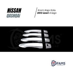 Alternative view of Nissan Qashqai Krom Kapı Kolu 2013 Üzeri 4 Kapı P. Çelik