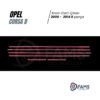 Opel Corsa D Krom Cam Çıtası 6 Prç, 2006-2014 Arası P, Çelik - Görsel 3