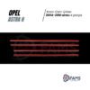 Opel Astra H Krom Cam Çıtası 4 Prç, 2004-2010 Arası P, Çelik (HB) - Görsel 3