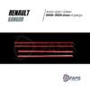 Renault Kangoo Krom Cam Çıtası 4 Prç, 2008-2020 arası P, Çelik - Görsel 3