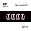 Fiat Ducato Krom Kapı Kolu Çerçeve 4 Kapı 8 Parça 2006-2023 Arası Paslanmaz Çelik - Görsel 3