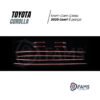 Toyota Corolla Uyumlu 2020 Üzeri Krom Cam Çıtası (ALT KISIM) 8 Parça Paslanmaz Çelik - Görsel 3