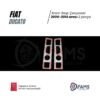 Fiat Ducato Krom Stop Çerçeve 2 Parça 2006-2014 Arası Paslanmaz Çelik - Görsel 3