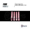 Ford Focus 2 Krom Kapı Kolu 4 Kapı 2004-2010 Arası Paslanmaz Krom Uyumlu - Görsel 3
