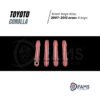 Toyota Corolla Uyumlu Krom Kapı Kolu 4 Kapı 2007-2012 P,çelik - Görsel 3