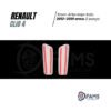 Renault Clio 4 Krom Arka Kapı Kolu 2012-2019 Arası 2 Prç. P. Çelik - Görsel 3