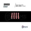 Toyota Verso Uyumlu Krom Kapı Kolu 4 Kapı 2004-2009 - Görsel 3
