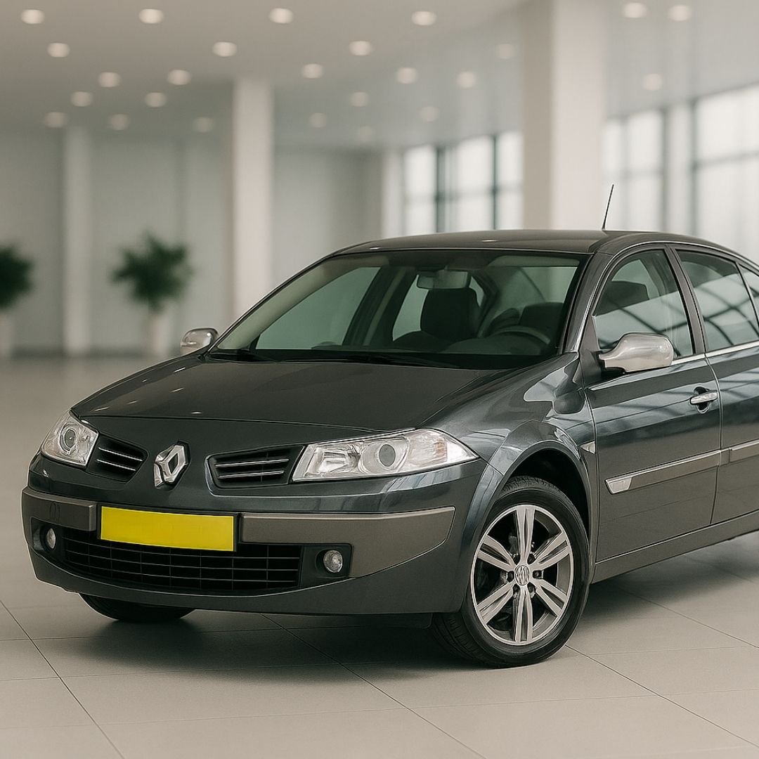 Renault Megane 2 Krom Ön Panjur 4 Prç. 2006-2009 P.çelik - Görsel 4