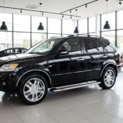 Kia Sorento Uyumlu Krom Cam Çıtası 4 Prç 2002-2009 Arası P,çelik - Görsel 4