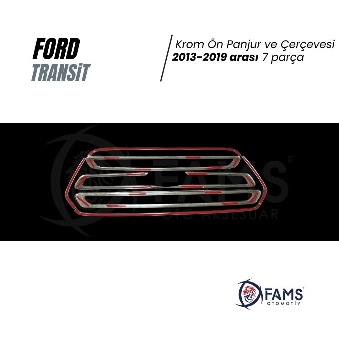 Ford Transit Krom Ön Panjur 2