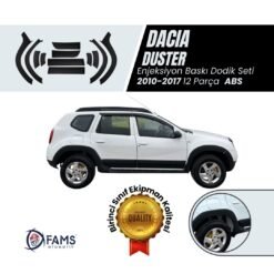 Dacia Duster Uyumlu 2010-2017 Abs Dodik Full Set 12 Parça Enjeksiyon Baskı (yazısız)