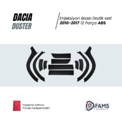 Alternative view of Dacia Duster Uyumlu 2010-2017 Abs Dodik Full Set 12 Parça Enjeksiyon Baskı (yazısız)