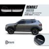 Renault Duster 2024 Üzeri Krom Bagaj İç Eşik Koruma 2 Parça Paslanmaz Çelik