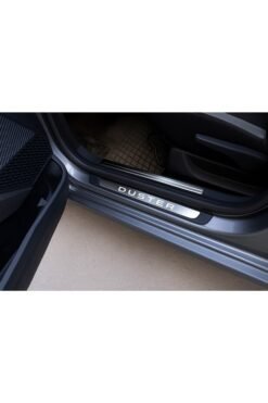 Alternative view of Dacia Ve Renault Duster 2010-2024 arası Krom Kapı Eşiği 4 Prç P. Çelik Abs Çerçeve