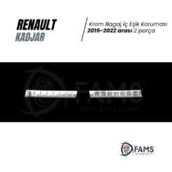 Renault Kadjar Bagaj İç Eşik Koruma