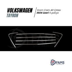 Alternative view of VW TAYRON Uyumlu Cam Alt Çıtası 6 Prç, 2024 Üzeri P,Çelik