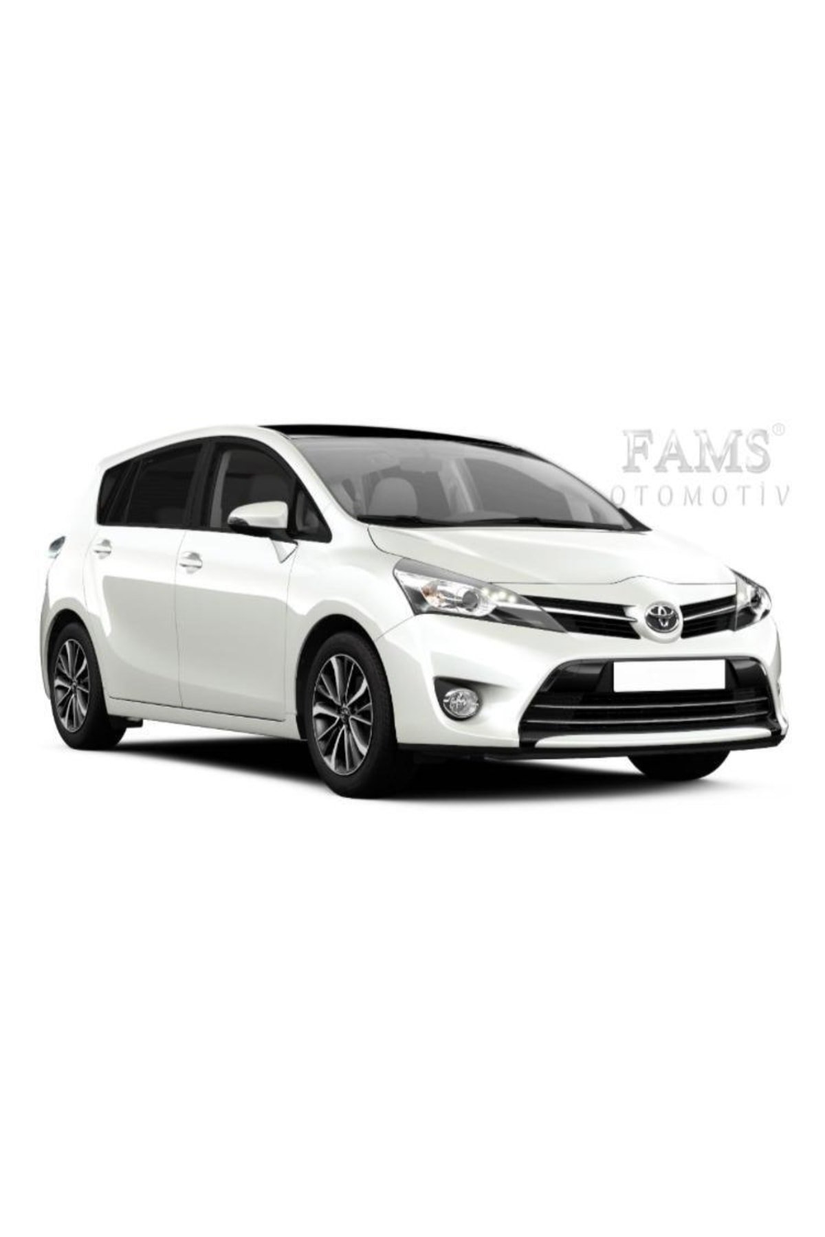 Toyota Verso Krom Ön Panjur 2 Prç. 2006-2010 P. Çelik