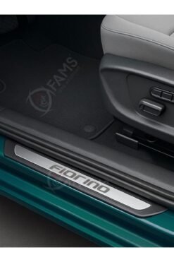 Fiat Fiorino Qubo Krom Kapı Eşiği 4 Parça Paslanmaz Çelik ABS Çerçeve