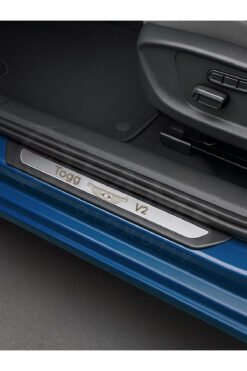 TOGG T10X 2022 Üzeri Krom Kapı eşiği 4 kapı Paslanmaz Çelik ABS Çerçeve V2 Yazılı