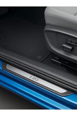 Hyundai i20 Krom Kapı Eşiği 4 Parça Paslanmaz Çelik ABS Çerçeve