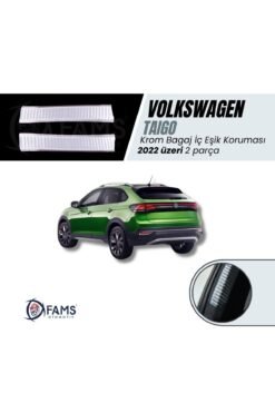 Volkswagen Taigo 2022> Bagaj Iç Eşik Koruma 2 Parça P.çelik