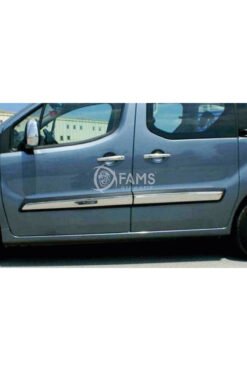 Alternative view of Citroen Berlingo Krom Yan Kapı Çıtası 4 Parça 2008-2018 Paslanmaz Çelik
