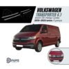 Vw T6.1 Transporter 2019-2023 Arası Ön Panjur 4 Parça Paslanmaz Çelik