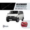 VW T6.1 TRANSPORTER 2019-2023 Arası Sinyal Çerçevesi 2 Parça Paslanmaz Çelik
