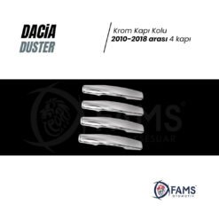 Alternative view of Dacia Duster Krom Kapı Kolu 4 Kapı 2010-2018 P, Çelik Uyumlu