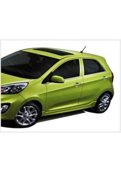 Alternative view of Kia Picanto2011-2016 arası uyumlu Cam Çıtası 4 Prç. Paslanmaz Çelik