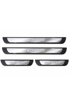 Alternative view of Renault Megane Krom Kapı Eşiği Edition Line 2002-2020 arası 4 Prç. P. Çelik ABS Çerçeve (Parlak)