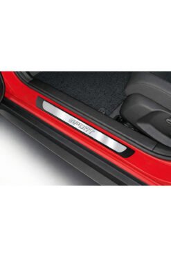 Renault Megane Krom Kapı Eşiği Sport Line 2002-2020 arası 4 Prç. P. Çelik ABS Çerçeve (Parlak)