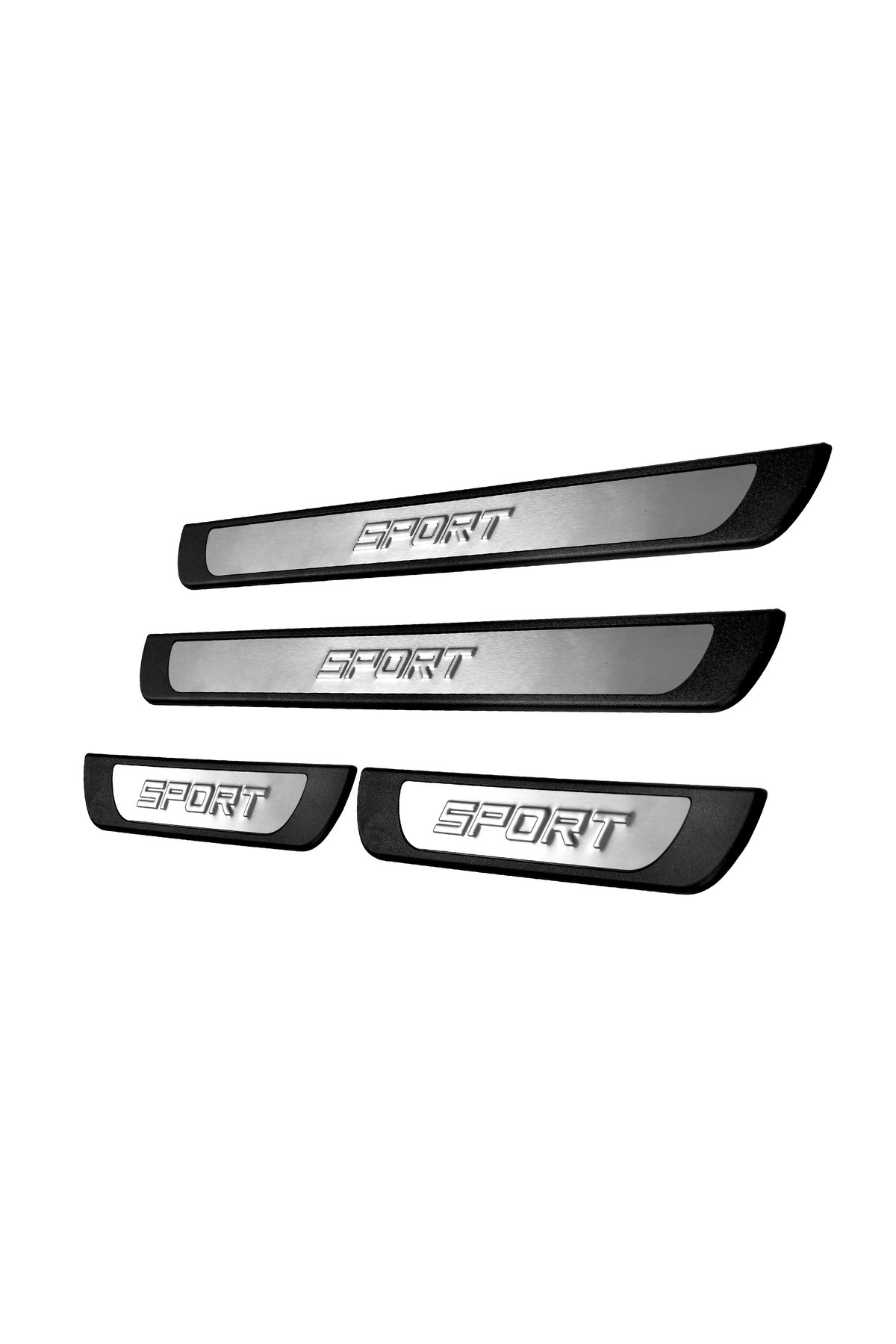 Fiat Egea Krom Kapı Eşiği Sport Line 2015-2020 arası 4 Prç. P. Çelik ABS Çerçeve (Taşlı) - Görsel 3