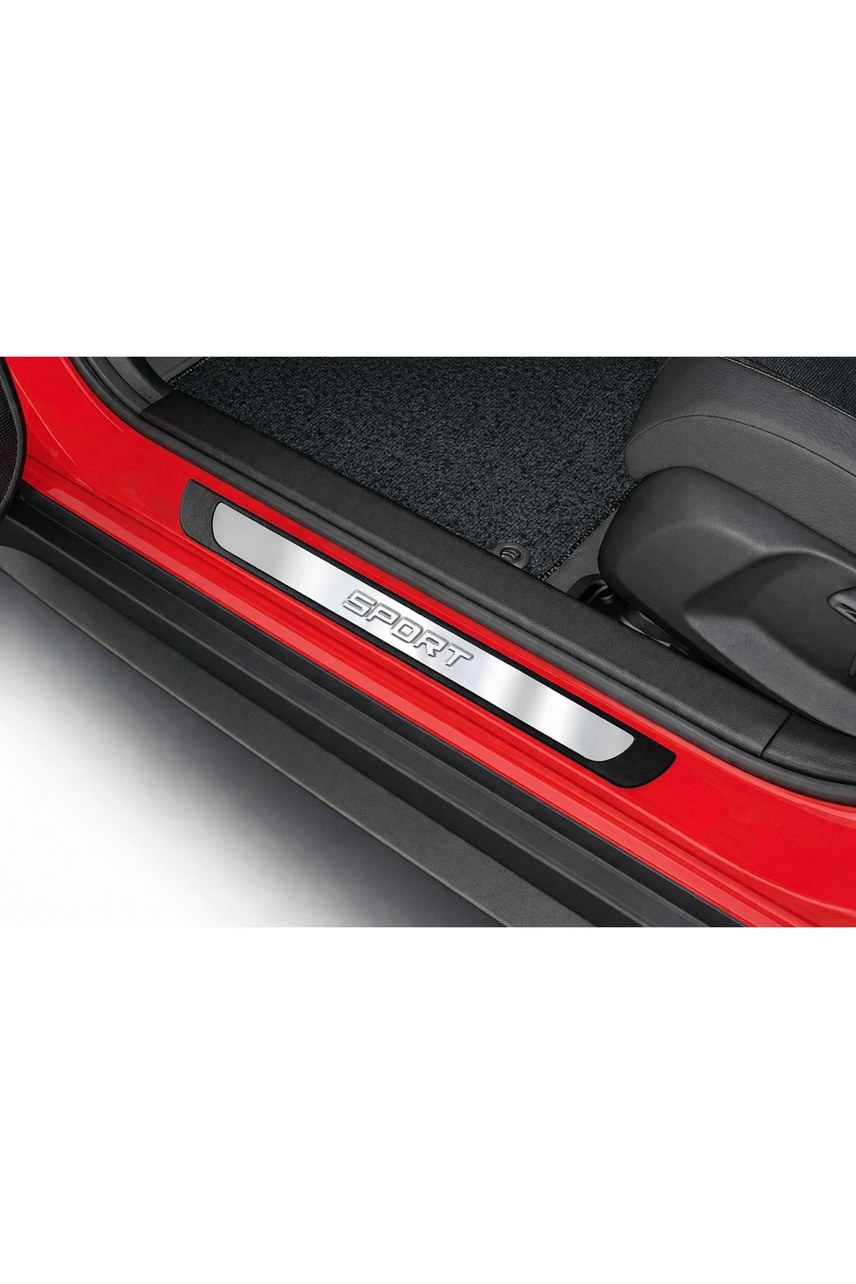 Fiat Egea Krom Kapı Eşiği Sport Line 2015-2020 arası 4 Prç. P. Çelik ABS Çerçeve (Parlak)