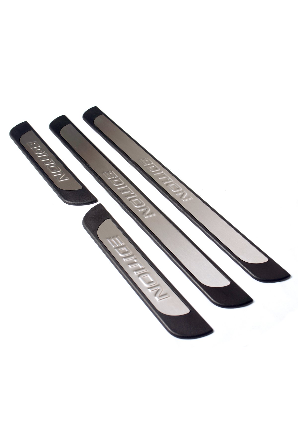 Fiat Egea Krom Kapı Eşiği Edition Line 2015-2020 arası 4 Prç. P. Çelik ABS Çerçeve (Taşlı) - Görsel 3