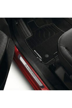 Dacia Sandero Krom Kapı Eşiği 2006 ve Üzeri 4 Parça Paslanmaz Çelik ABS Çerçeve