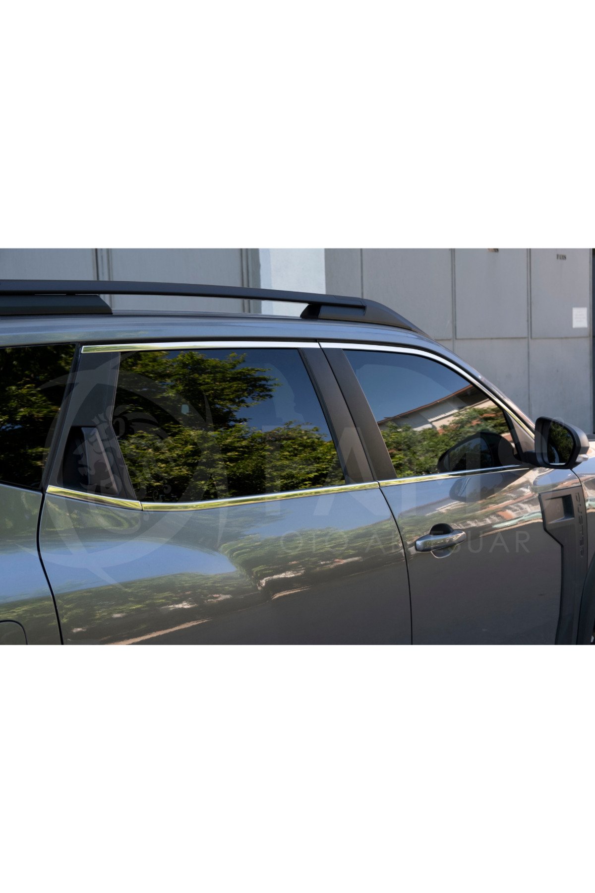 Renault Duster 2024 Üzeri Için Krom Cam Çıta Seti 10 Parça Paslanmaz Çelik - Görsel 4