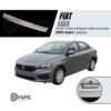 Fiat Egea Krom Arka Tampon Üstü Koruma 2015 üzeri Yazılı Sedan P,Çelik (Parlak)