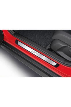 Opel Corsa Krom Kapı Eşiği Edition Line 2006-2019 arası 4 Prç. P. Çelik ABS Çerçeve (Parlak)