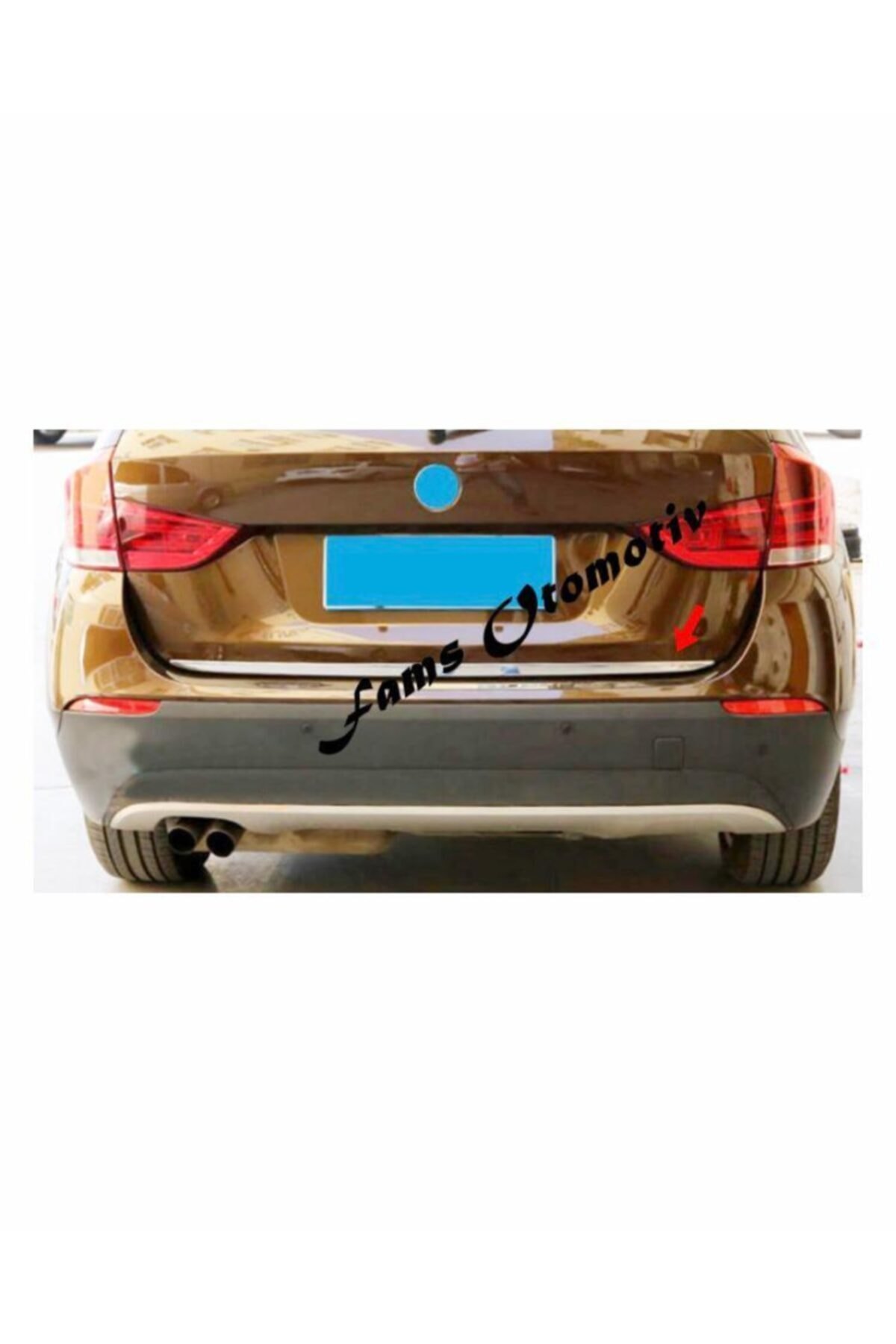Bmw X1 Krom Alt Bagaj Çıtası 2009-2015 P, Çelik uyumlu