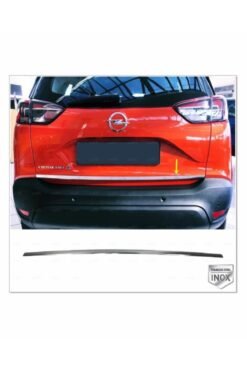 Opel Crossland X Krom Bagaj Alt Çıtası 2017 > P,çelik