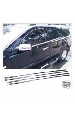 Kia Sorento Uyumlu Krom Cam Çıtası 4 Prç 2002-2009 Arası P,çelik