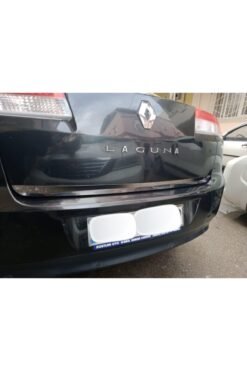 Renault Laguna 3 Uyumlu Krom Bagaj Alt Çıtası 2007-2015 Arası P,çelik uyumlu